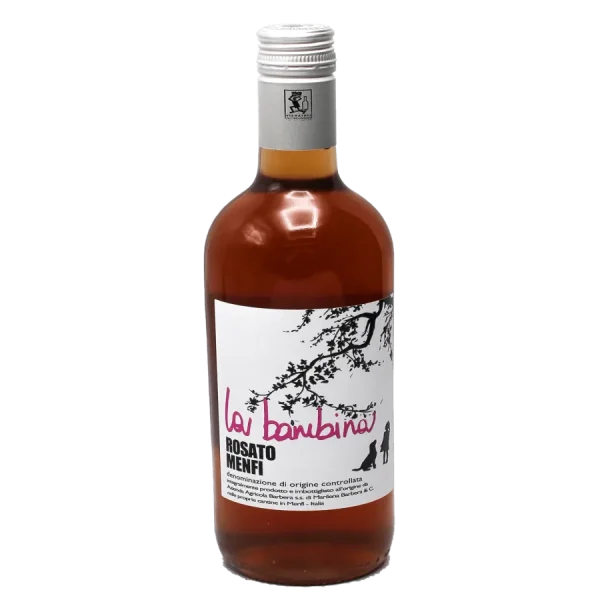 2022 La Bambina Rosato Wine - Cantine Barbera, Menfi 2022 la bambina rosato wine ca 0 1753345286 - BOTTLEBARRN