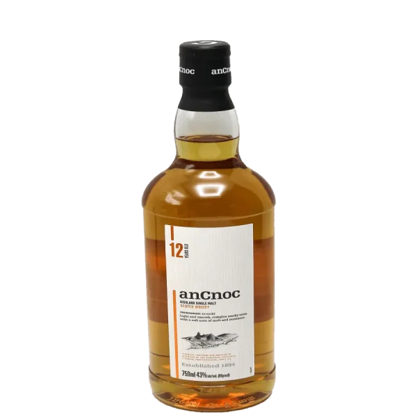 AnCnoc 12 Year Highland Single Malt Scotch 750ml ancnoc 12 year highland single 0 1753344024 - BOTTLEBARRN
