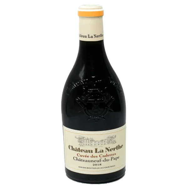 Chateau La Nerthe 2018 Cuvée des Cadettes - 95pt V & 93pt JD Rated chateau la nerthe 2018 cuve de 0 1753345446 - BOTTLEBARRN