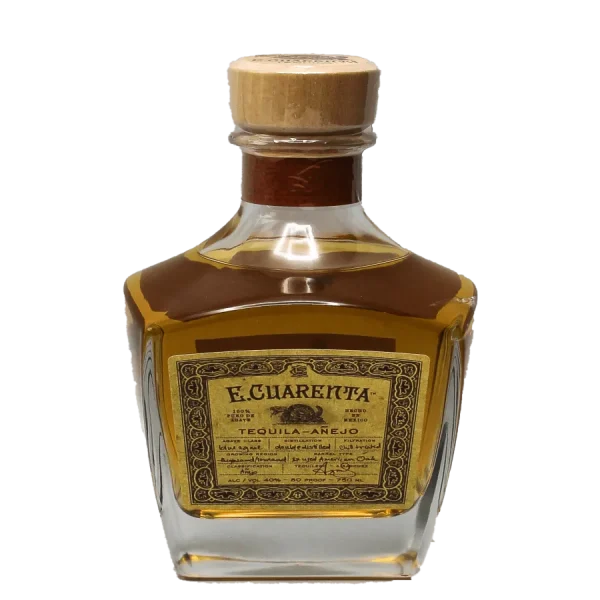 E.Cuarenta Premium Aged Anejo Tequila - 750ml Bottle ecuarenta premium aged anejo t 0 1753344722 - BOTTLEBARRN