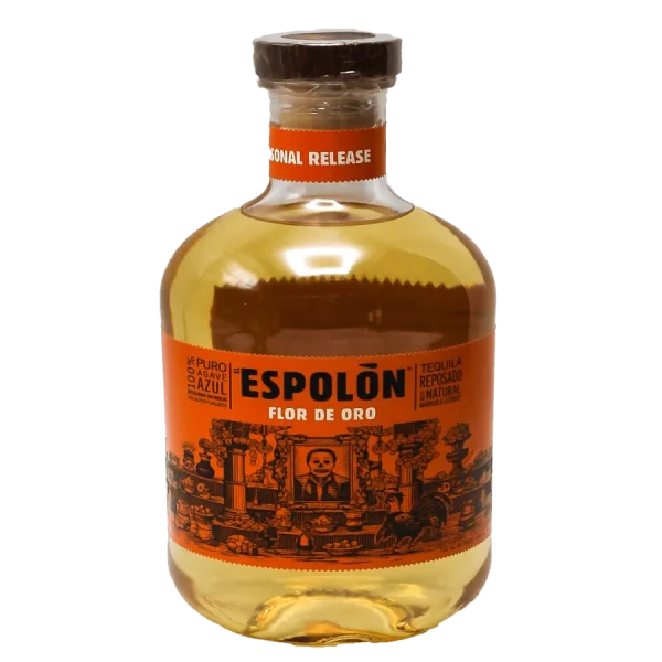 Espolon Reposado Tequila - Gold Flower 750ml Bottle espolon reposado tequila gold 0 1753345342 - BOTTLEBARRN