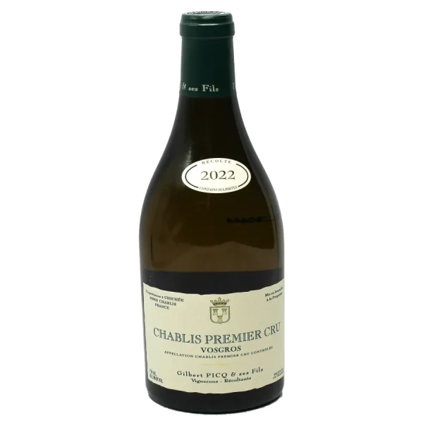 Gilbert Picq 2022 Chablis Vosgros Premier Cru White Wine BH93 gilbert picq 2022 chablis vosg 0 1753345387 - BOTTLEBARRN