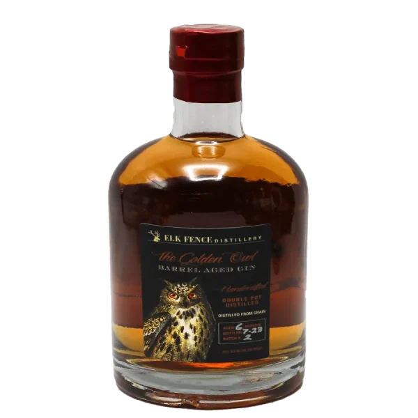 Golden Owl Barrel Aged Craft Gin | Elk Fence Premium Spirit Bottle golden owl barrel aged craft g 0 1753345042 - BOTTLEBARRN