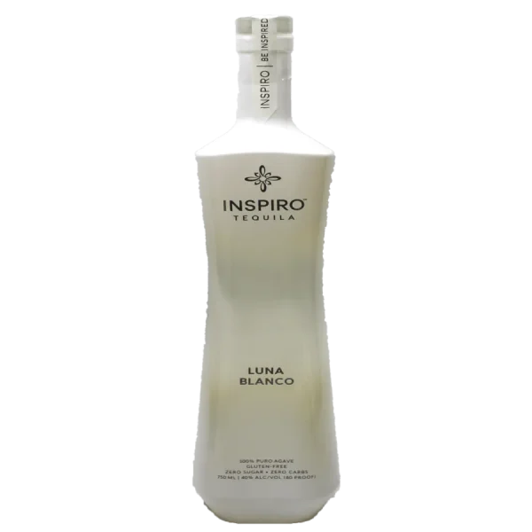 Inspiro Luna Blanco Tequila - Smooth Premium 750ml Bottle inspiro luna blanco tequila sm 0 1753345447 - BOTTLEBARRN