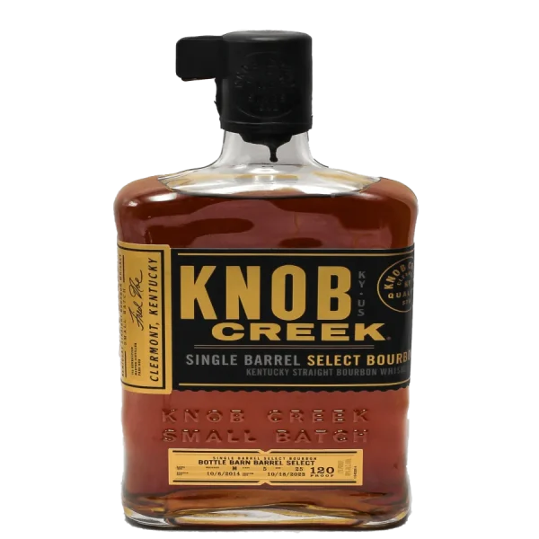 Knob Creek 9 Year Bourbon - 100 Proof Barrel Select Whiskey knob creek 9 year bourbon 100 0 1753345265 - BOTTLEBARRN
