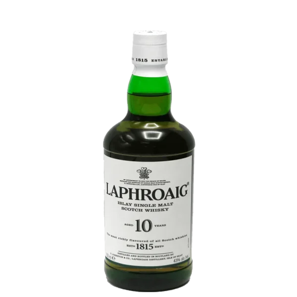 Laphroaig 10 Year Old Islay Single Malt Scotch Whisky Bottle laphroaig 10 year old islay si 0 1753343531 - BOTTLEBARRN