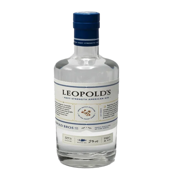 Leopold's Bros Premium Navy Strength Gin 750ml - Bold Flavor leopolds bros premium navy str 0 1753345071 - BOTTLEBARRN