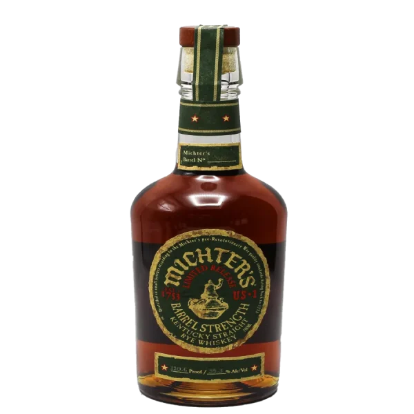 Michter's Barrel Strength Rye Whiskey - 750ml Premium Bottle michters barrel strength rye w 0 1753345176 - BOTTLEBARRN