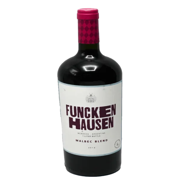 Premium 2022 Malbec Red Wine Blend - Funckenhausen 1L premium 2022 malbec red wine b 0 1753344251 - BOTTLEBARRN