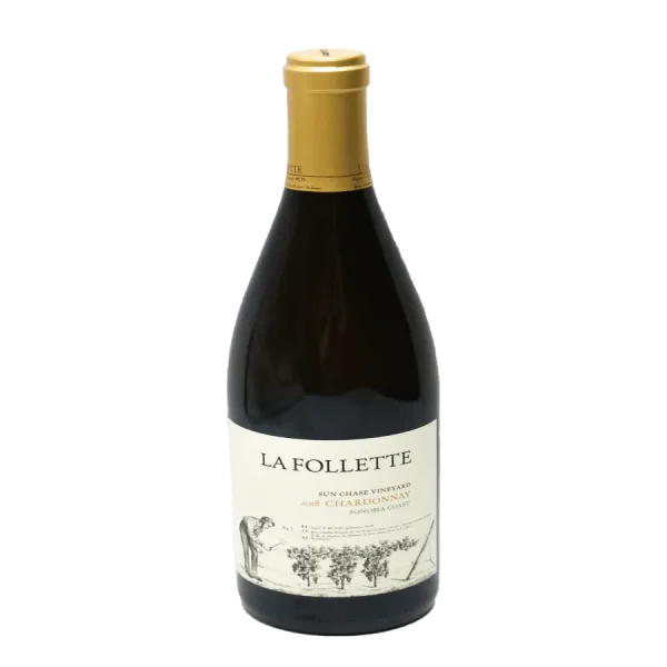 Rated WA91/WE90 | Sun Chase Vineyard Chardonnay | La Follette, Sonoma Coast rated wa91we90 sun chase viney 0 1753344174 - BOTTLEBARRN