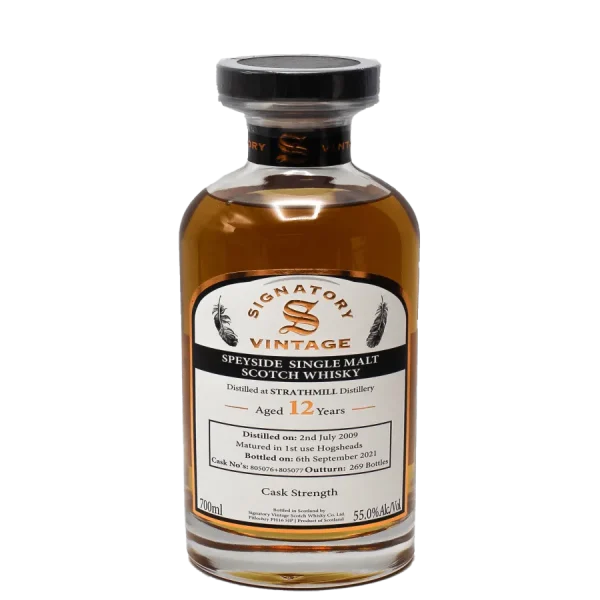 Signatory Vintage Strathmill 12YO Single Malt Scotch 700ml Cask Strength signatory vintage strathmill 1 0 1753344610 - BOTTLEBARRN