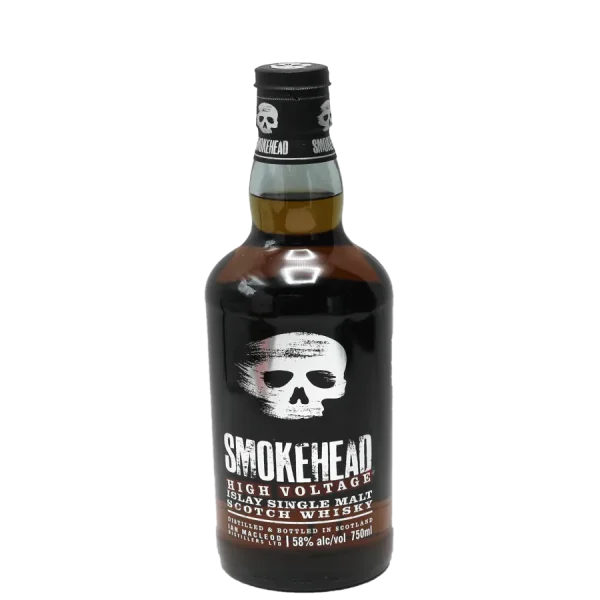 Smokehead HV Islay Single Malt Scotch - High ABV Full Bottle smokehead hv islay single malt 0 1753344163 - BOTTLEBARRN