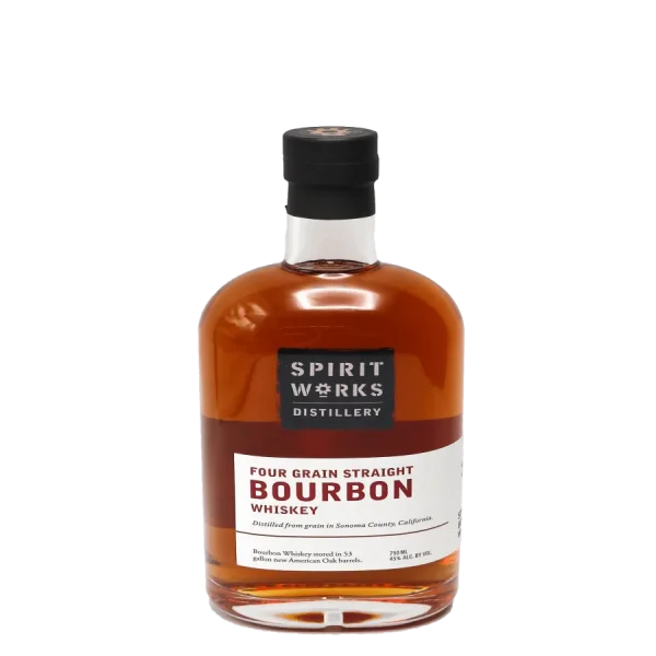 Spirit Works Small Batch Four Grain Bourbon Whiskey spirit works small batch four 0 1753343615 - BOTTLEBARRN