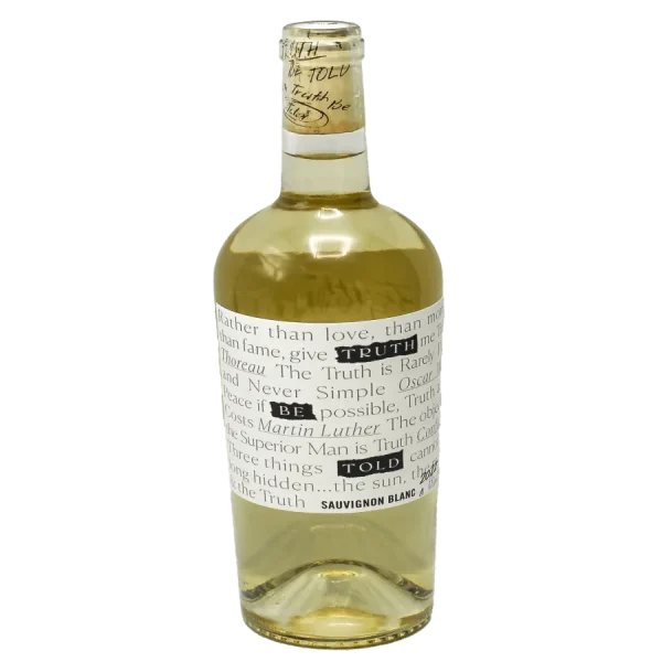 Truth Be Told 2022 Sauvignon Blanc - 90pt Crisp Refreshing White Wine truth be told 2022 sauvignon b 0 1753345040 - BOTTLEBARRN