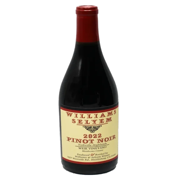 Williams Selyem Weir Vineyard 2022 96-Rated Pinot Noir williams selyem weir vineyard 0 1753345316 - BOTTLEBARRN